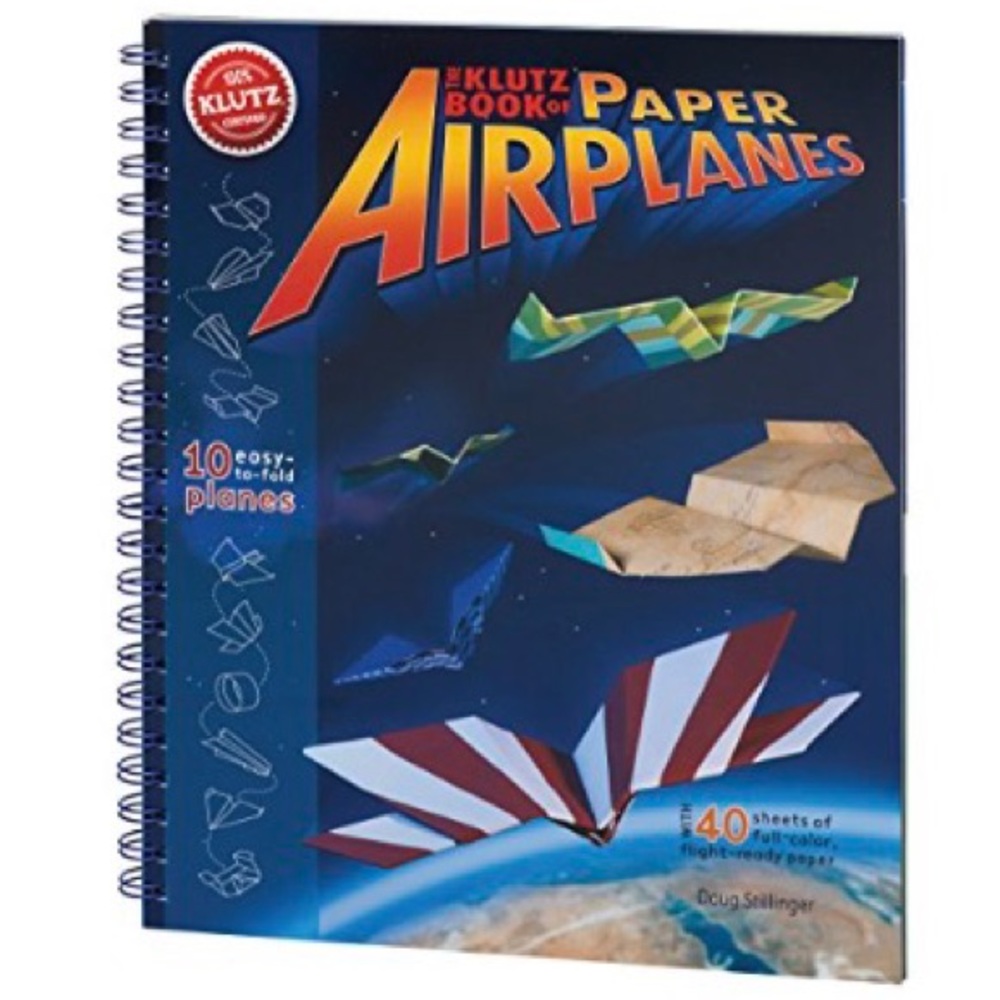 The Klutz Book of Paper Airplanes by Stillinger
